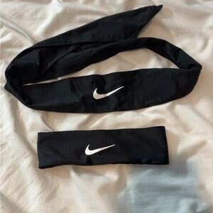 Nike Black Headband and Hair Tie Set $12 for both, $5 each